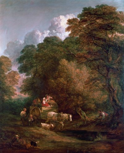 マーケットカート、1786 作： Thomas Gainsborough